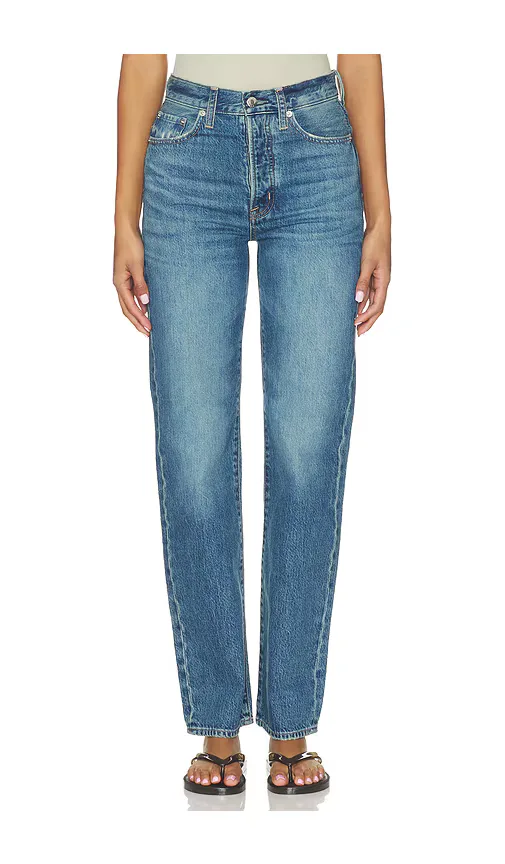 Cassie Super High Rise Straight Jeans by Pistola