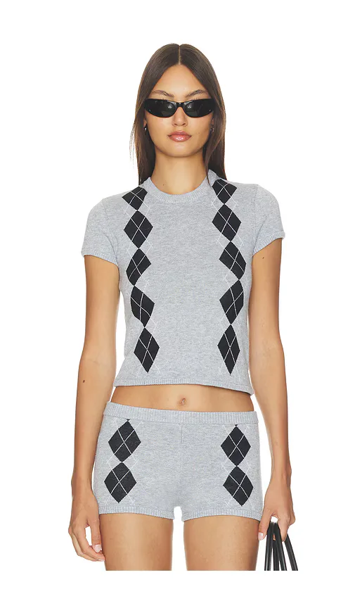 Gisselle Argyle Tee by Lovers and Friends