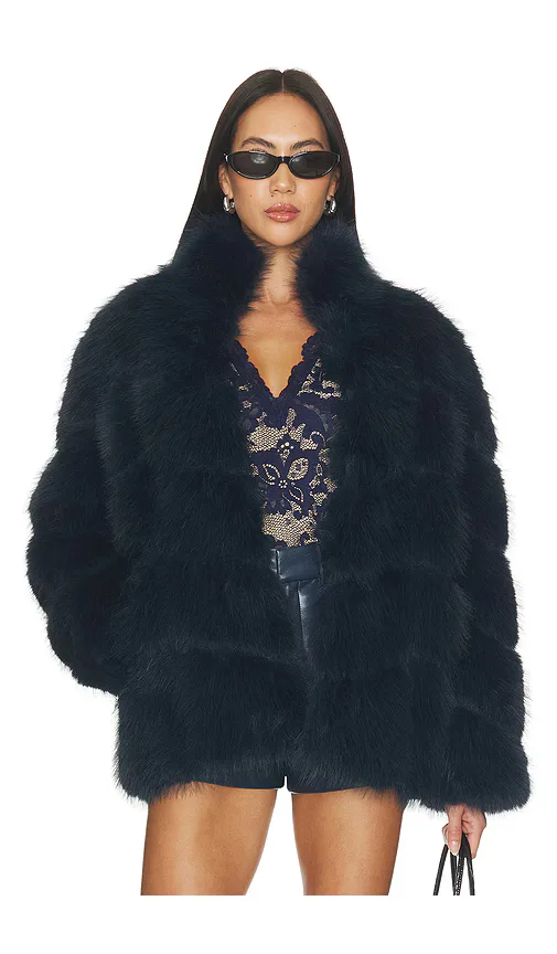 Louisa Faux Fur Jacket by Generation Love