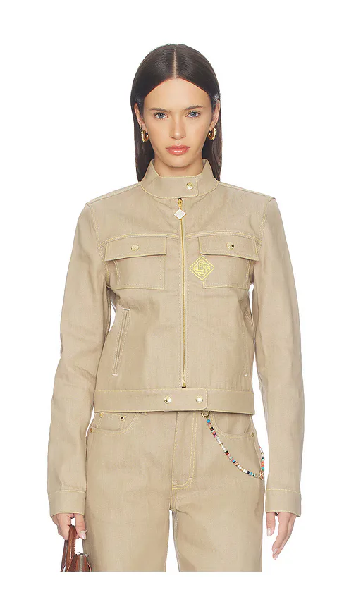 Canvas Denim Jacket by Casablanca