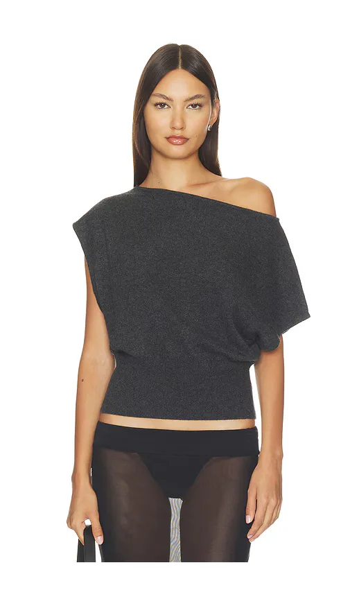 Cashmere Asymm Top by St Agni