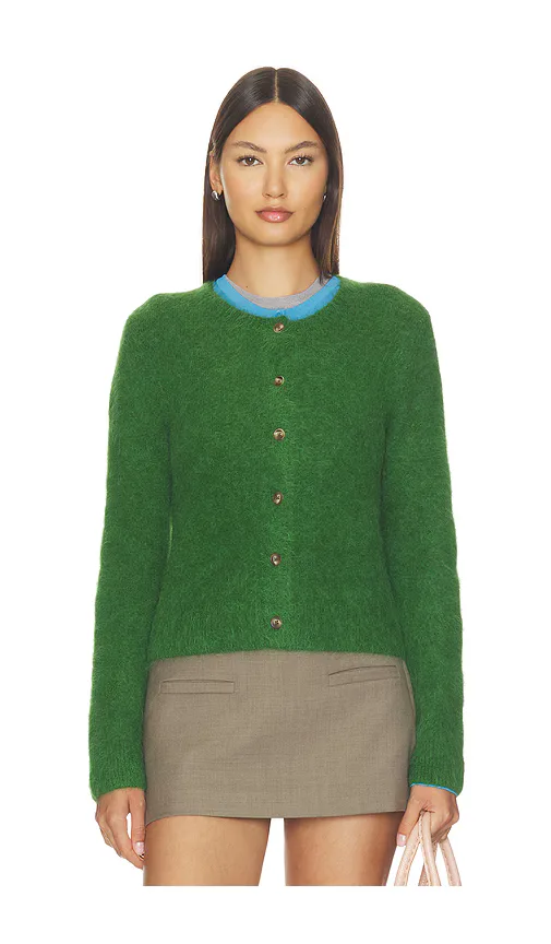 Yara Alpaca Blend Shrunken Cardigan by Pistola