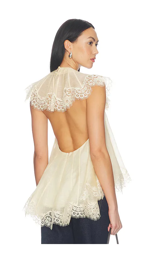 Ascent Flutter Top by Zimmermann