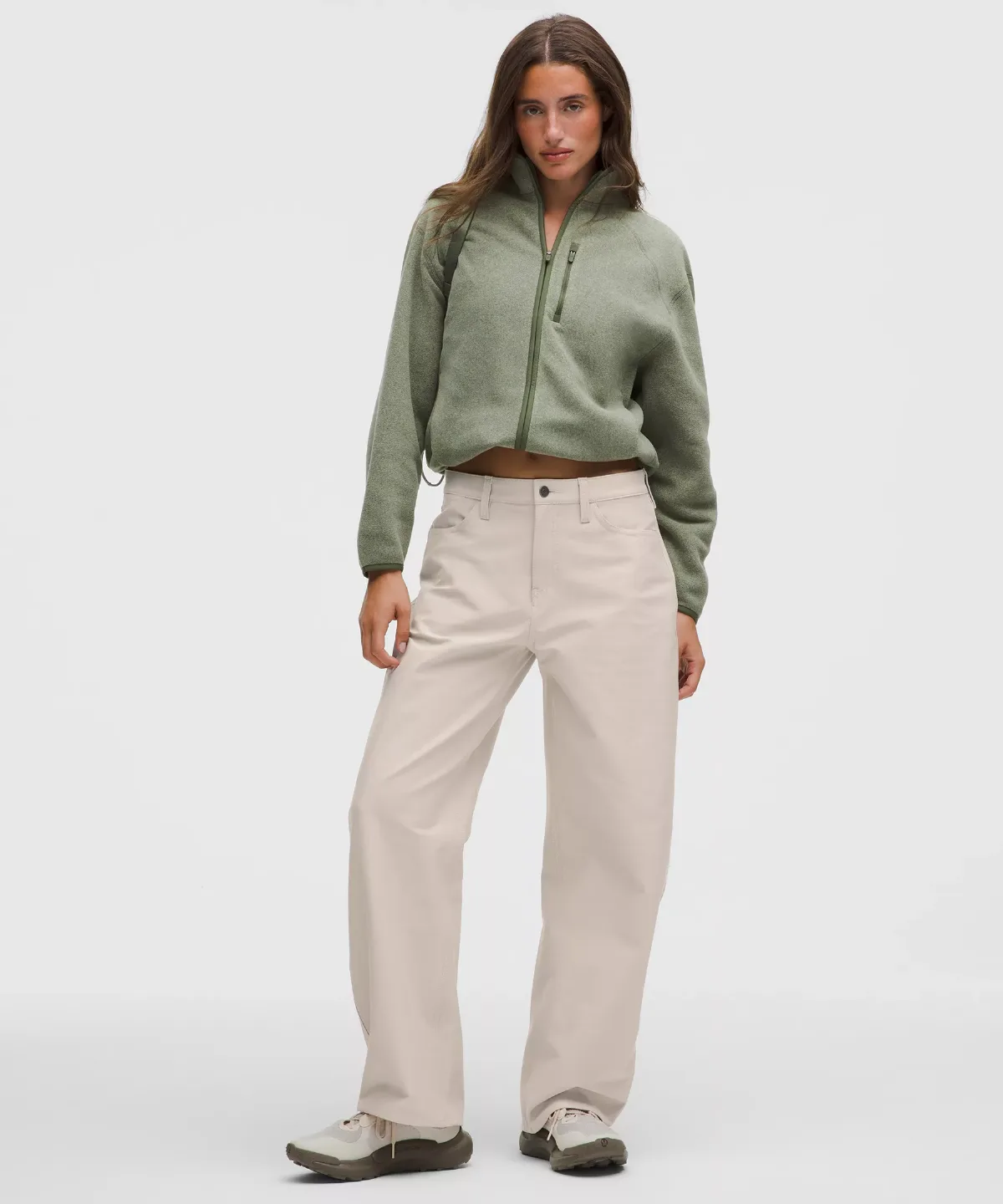 EasyFive Low-Rise Barrel-Leg Pant by Lululemon