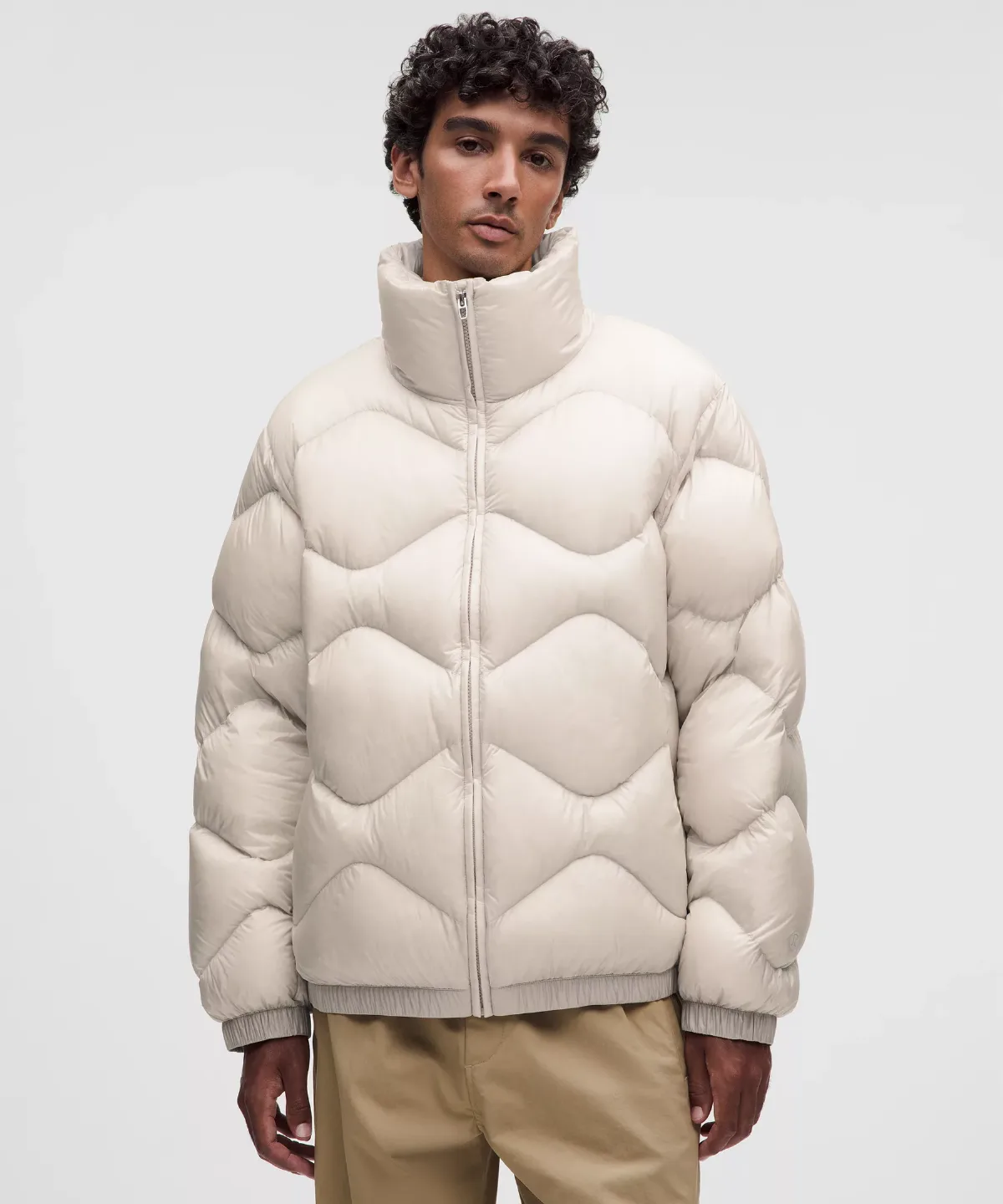 Featherweight Stand-Neck Quilted Puffer