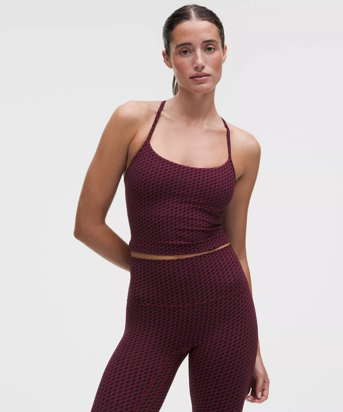 Flow Y Cropped Tank Top by Lululemon