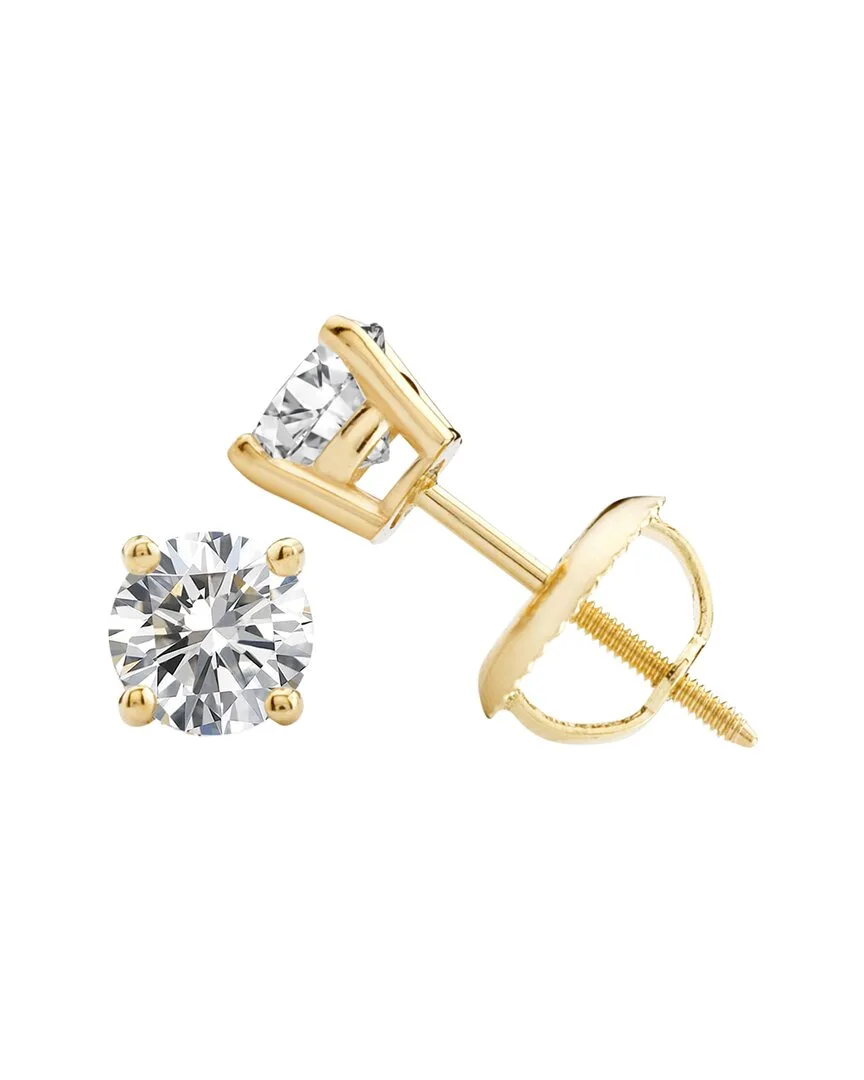 14K 0.75 ct. tw. Lab-Grown Diamond Stud Earrings by Maxcolor