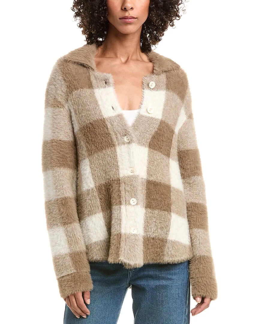 Knitted Fuzzy Shacket by Bella Dahl