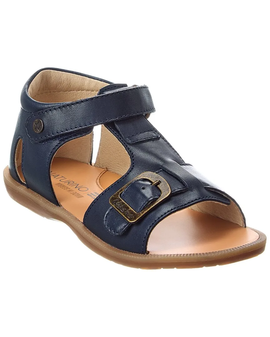 Quarzo Leather Sandal by Naturino