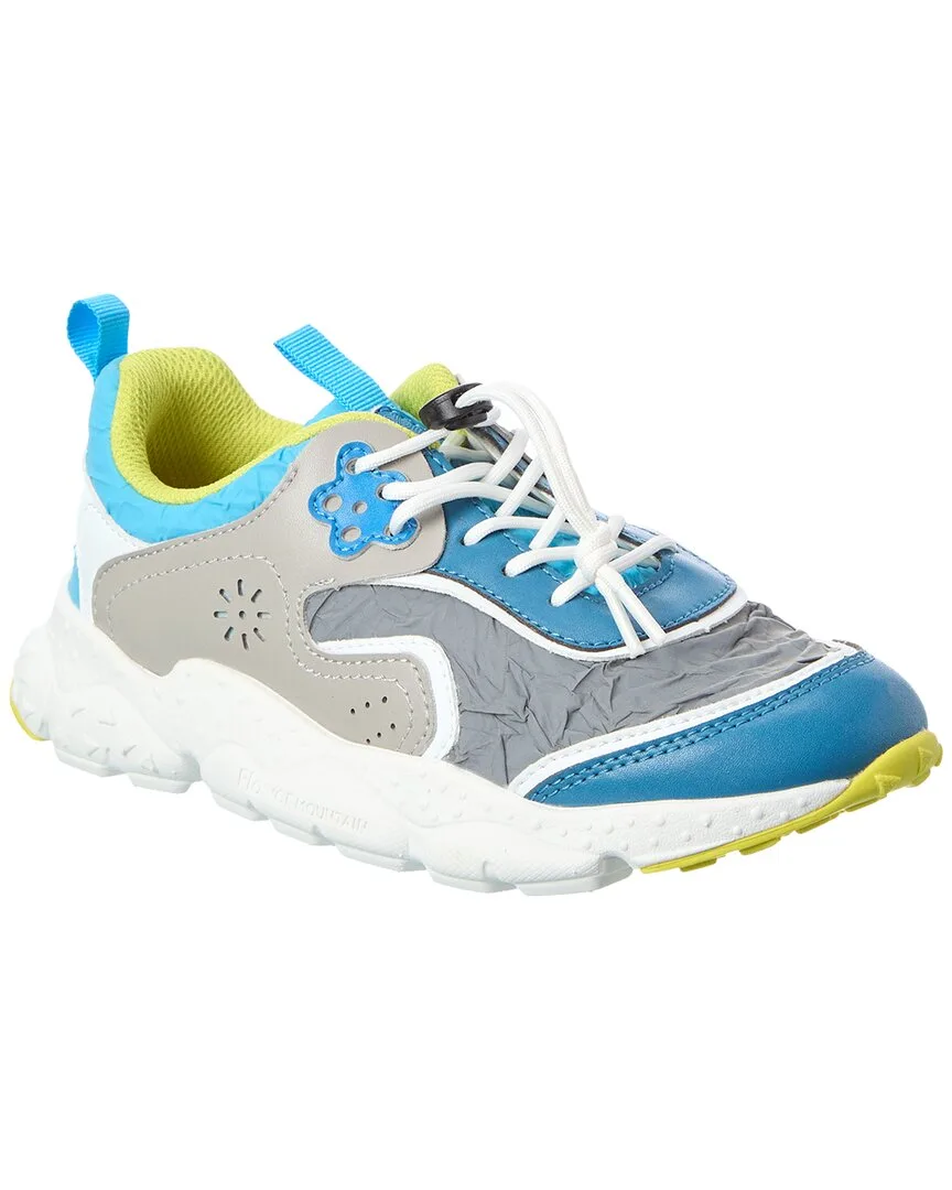 Doi Leather & Nylon Sneaker by Naturino