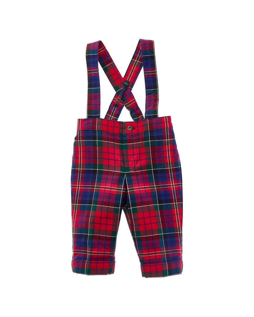 Tartan Suspender Pant by Janie and Jack