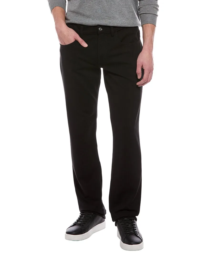 The Straight Double Knit Black Jean by 7 for All Mankind