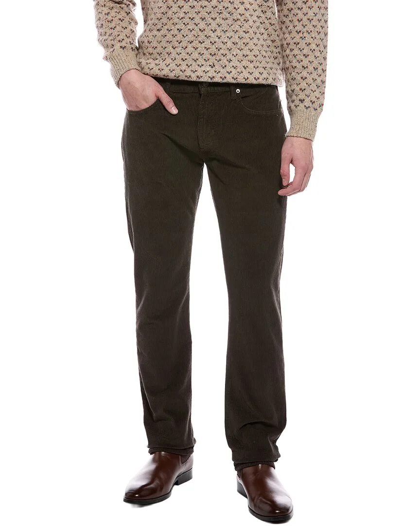 Corduroy Dark Olive the Straight Jean by 7 for All Mankind