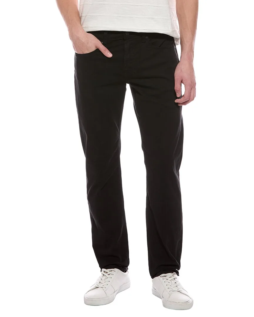 Slimmy Sateen Black Jean by 7 for All Mankind