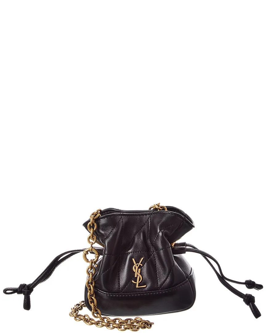 Jamie Chain Leather Belt Bag by Saint Laurent