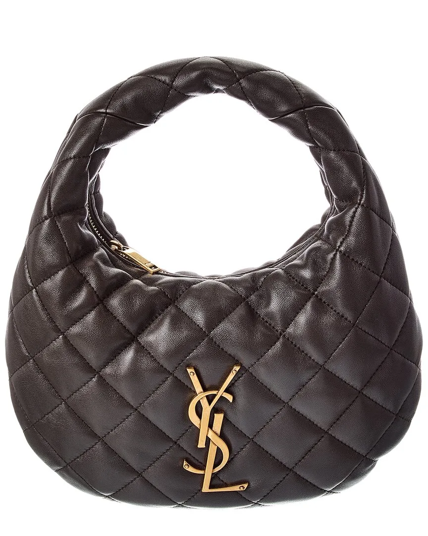 Icarino Quilted Leather Shoulder Bag by Saint Laurent