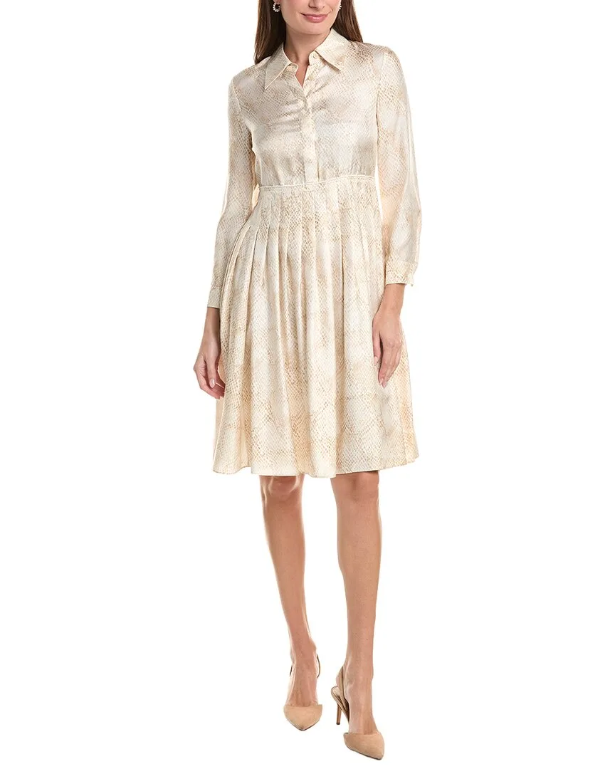 Pintuck Waist Shirtdress by Lafayette 148 New York