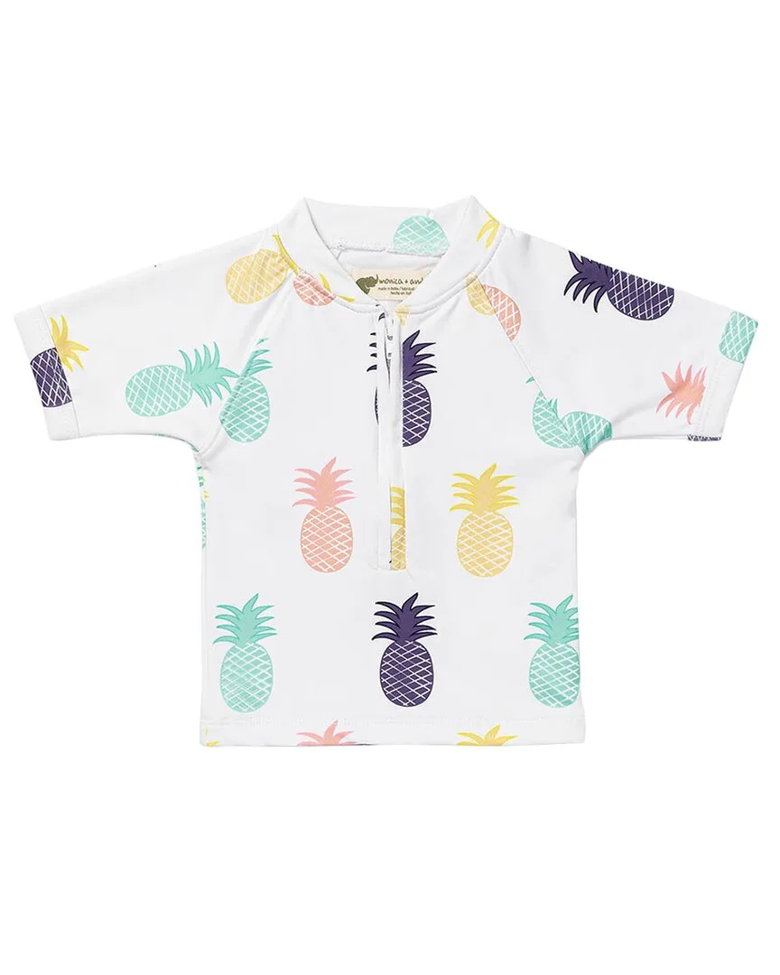 Monica + Andy Short Sleeve Rashguard Top by Monica  Andy
