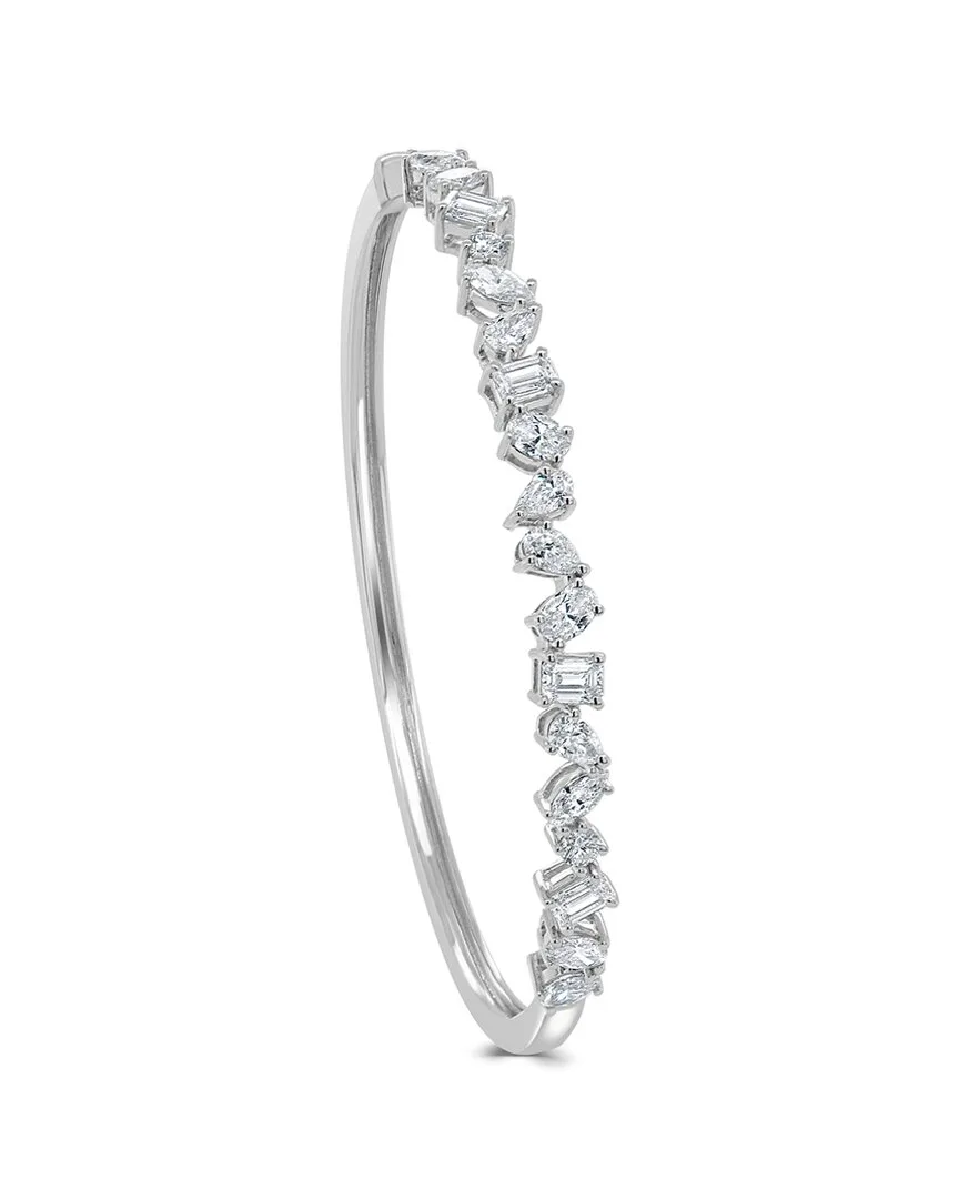 14K 3.10 ct. tw. Diamond Bangle Bracelet by Sabrina Designs