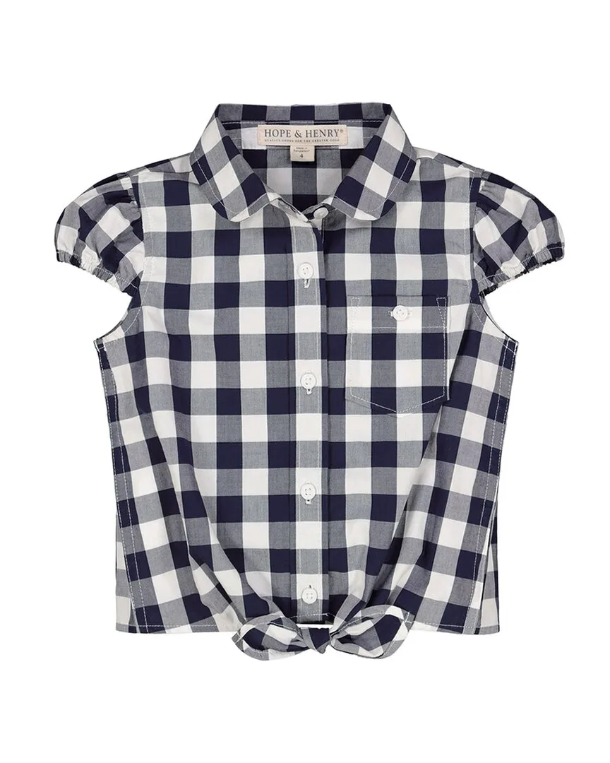 Tie Front Top by Hope & Henry