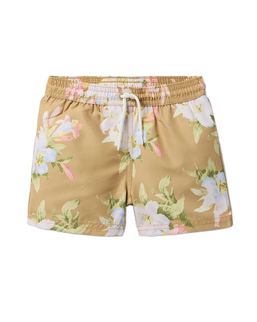 Recycled Floral Swim Trunk by Janie and Jack
