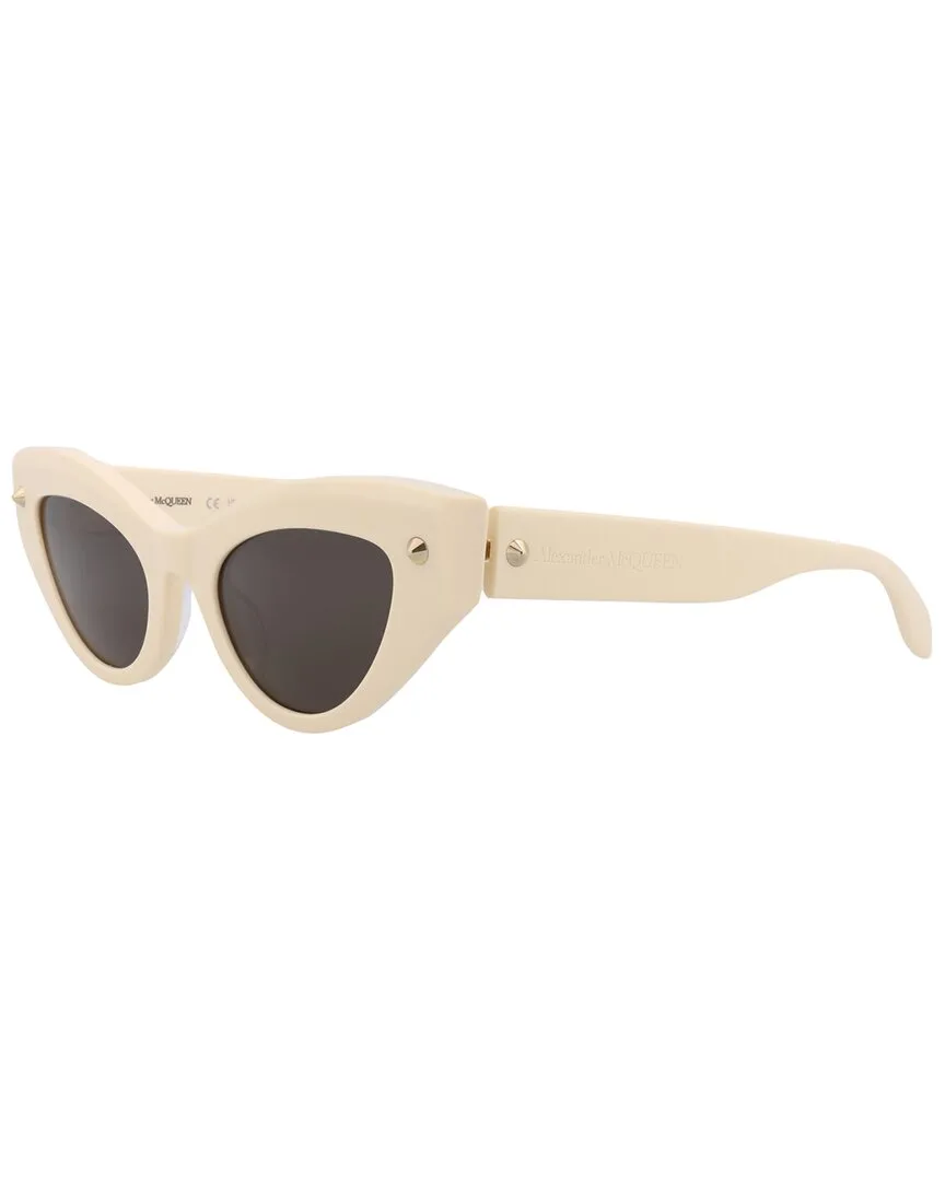 Am0407s 52Mm Sunglasses by Alexander McQueen