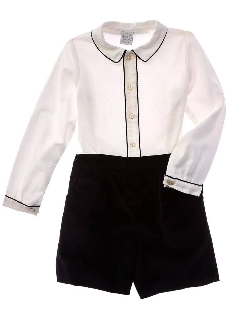Velvet Romper by Pepa London