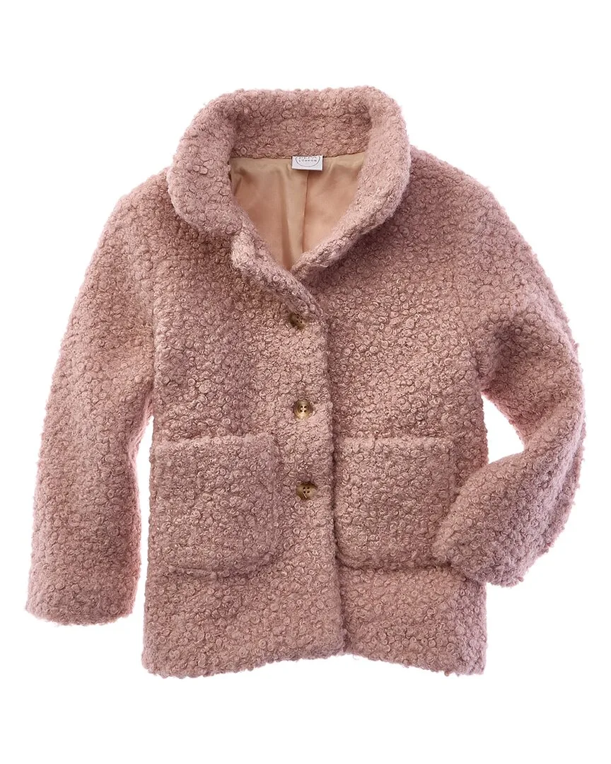 Fluffy Pea Coat by Pepa London