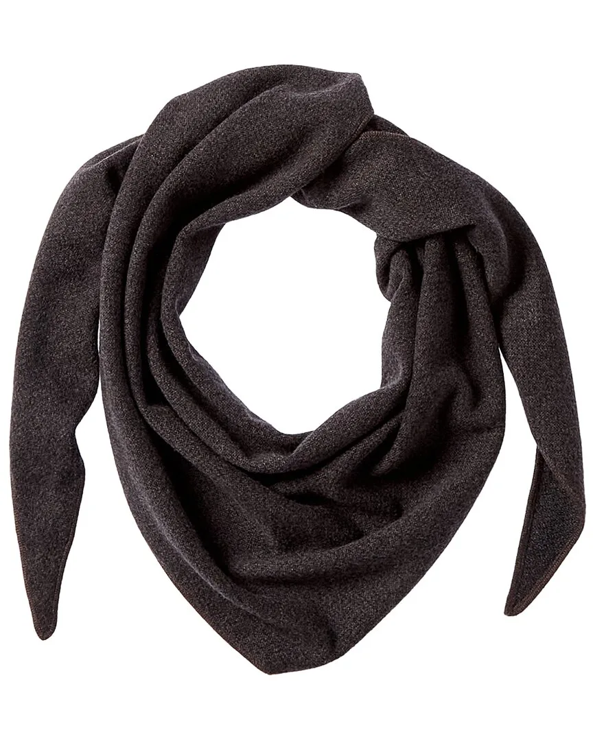Herringbone Cashmere Triangle Scarf by Npeal