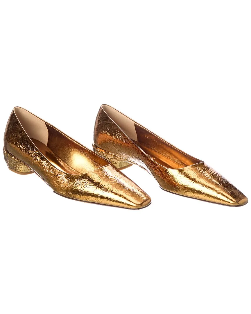Riace Leather Pump (authentic Pre-Loved) by Ferragamo