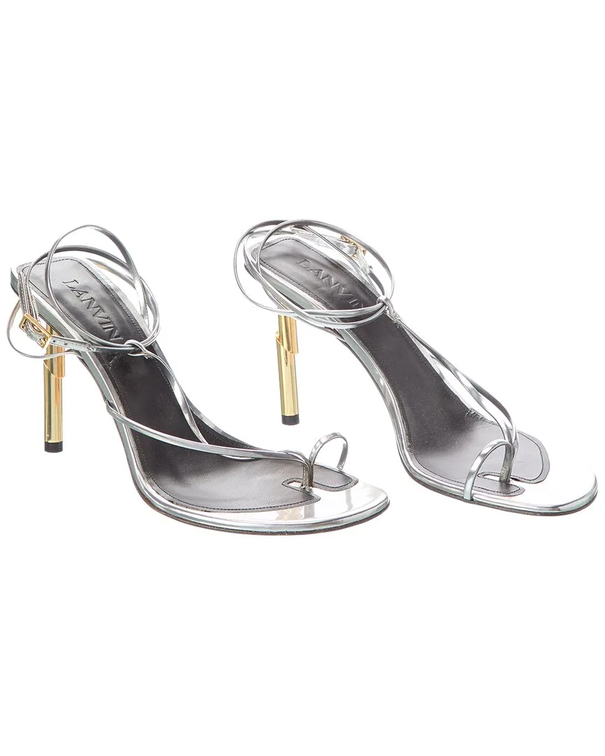 Sequence 95 Leather Sandal (authentic Pre-Loved) by Lanvin