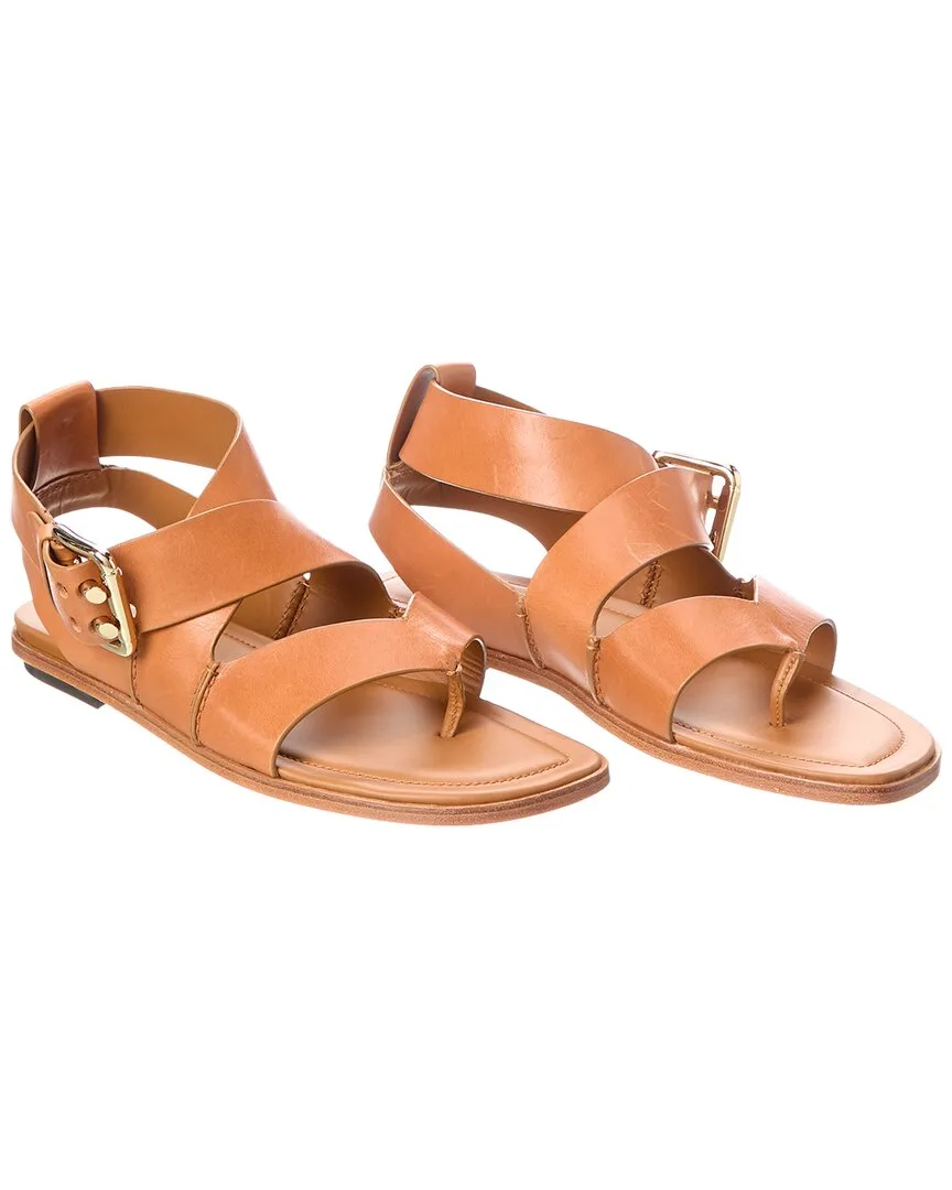 Crisscross Leather Sandal (authentic Pre-Loved)