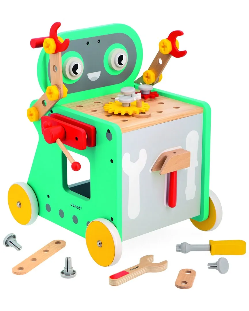Bricokids Diy Magnetic Robot Cart by Janod