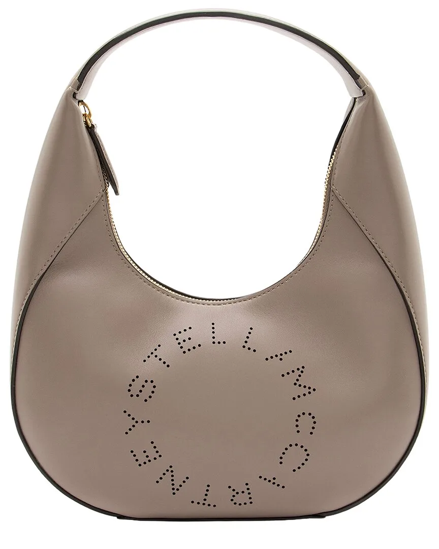 Faux Leather Logo Small Hobo (authentic Pre-Loved) by Stella McCartney