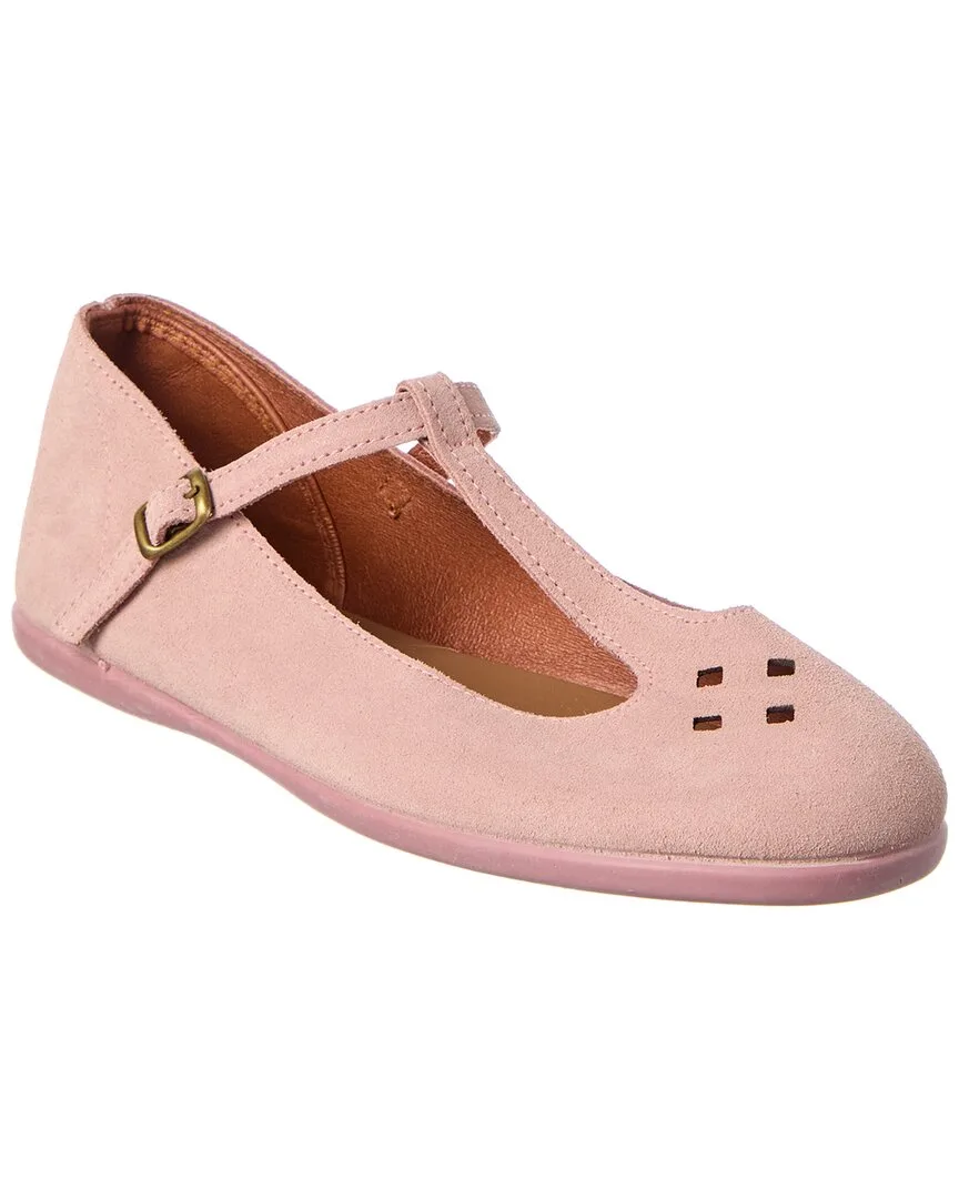 T-Bar Suede Mary Jane by Elephantito