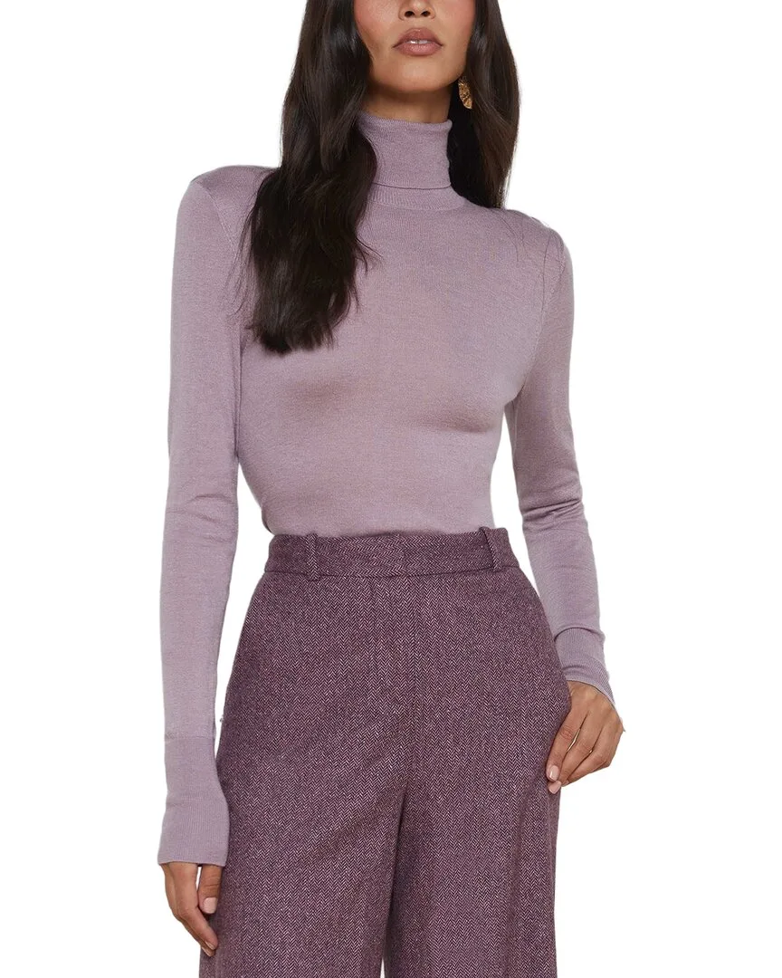 Flora Turtleneck Sweater by L'AGENCE