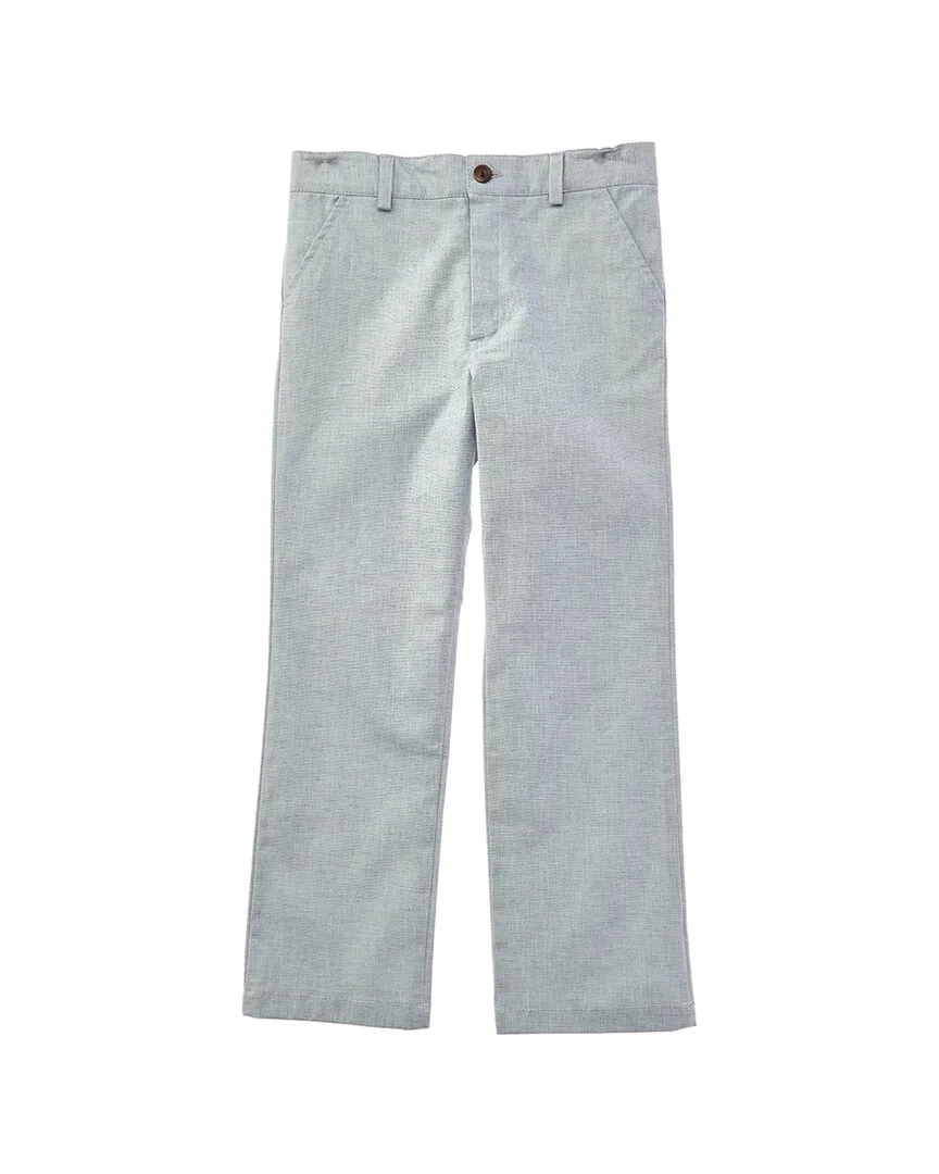 Plain Light Linen Suit Trouser by Pepa London