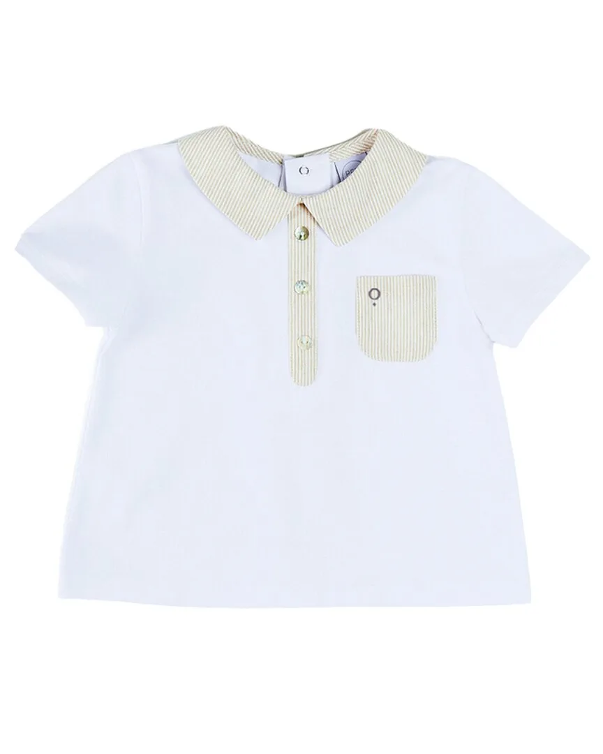 Waterford Striped Polo Shirt by Pepa London