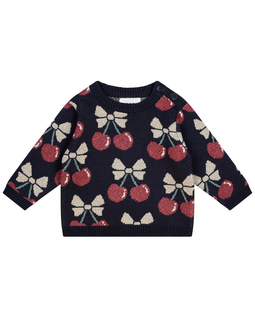 Cherry Pie Knit Pullover by Huxbaby