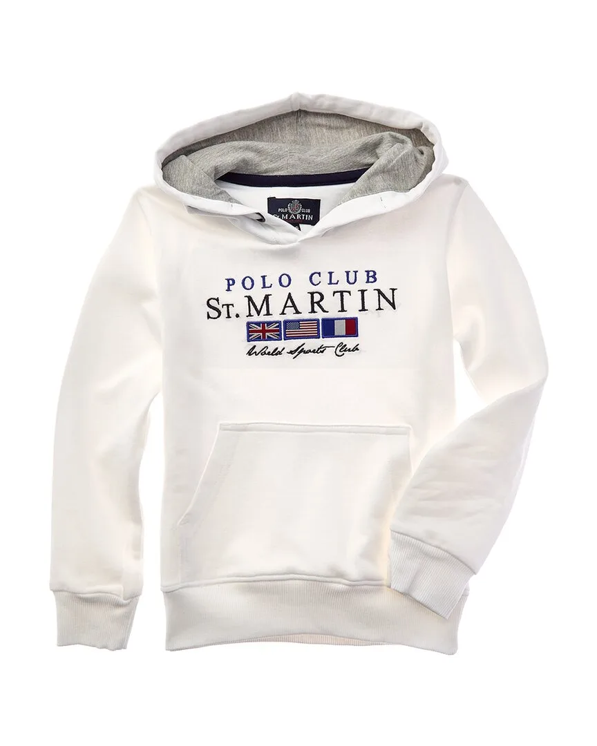 French Terry Hoodie by Polo Club St Martin
