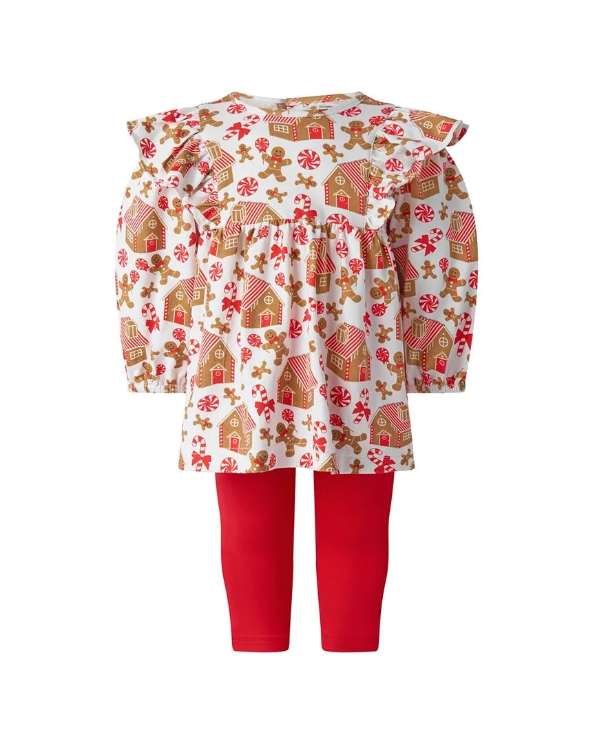 Gingerbread Jersey Set by Rachel Riley