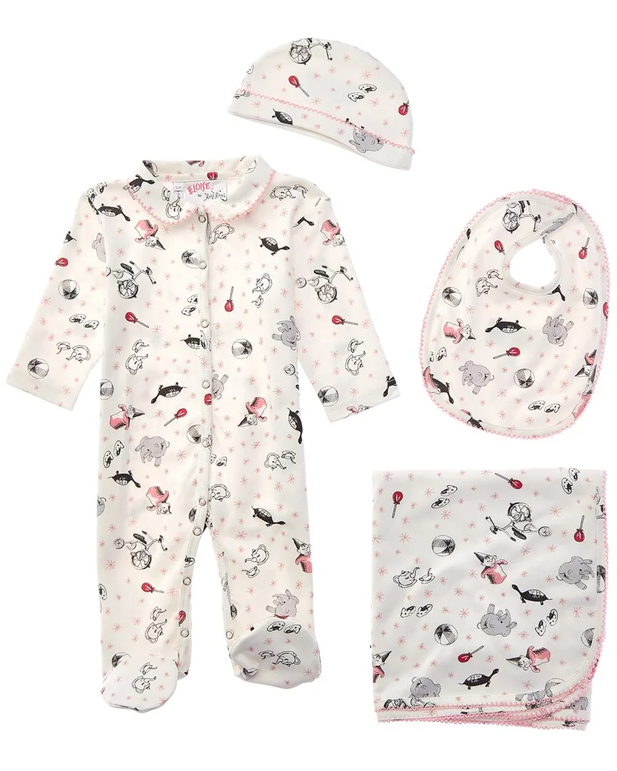 Eloise Toy Print Footie Gift Set by Rachel Riley