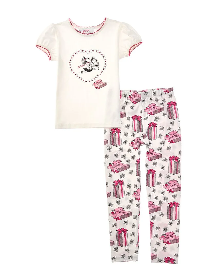 Eloise Gift Print Legging Set by Rachel Riley
