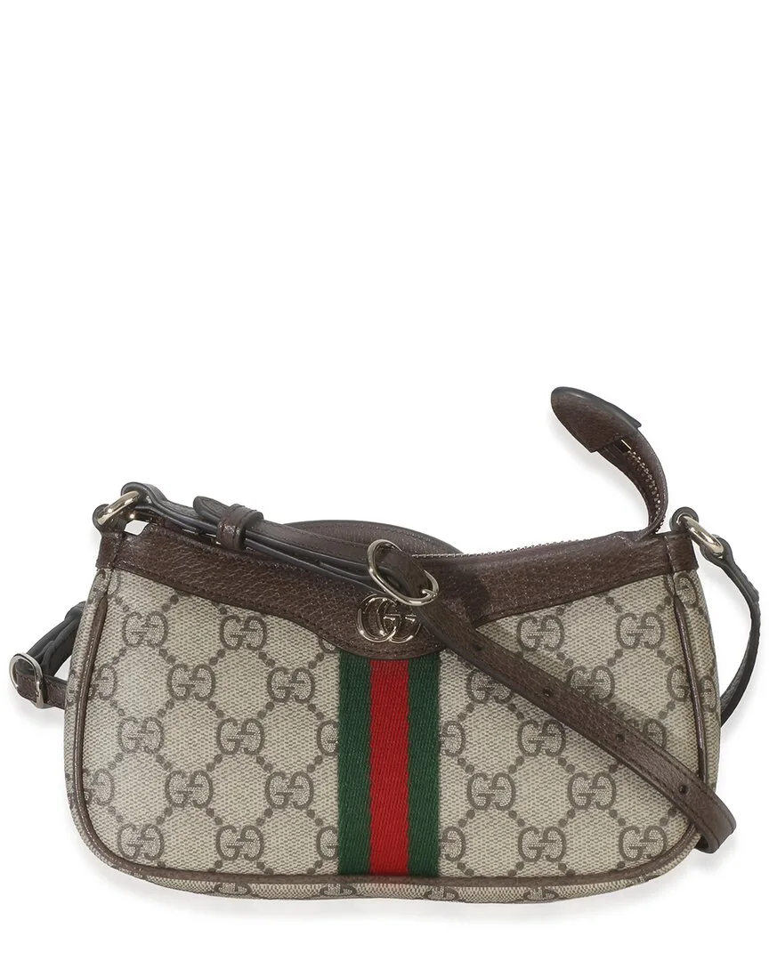 Multicolor Gg Supreme Canvas Mini Ophidia Shoulder Bag (authentic Pre-Loved) by Gucci