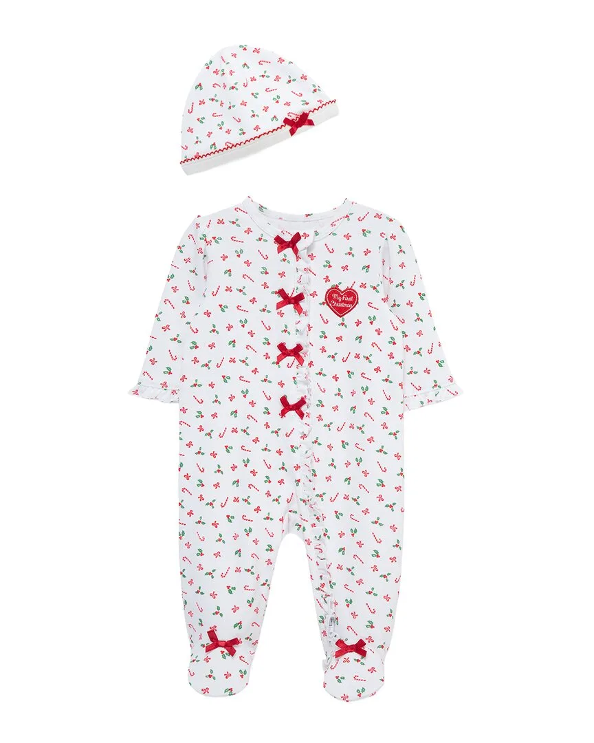 Candy Cane Footie by Little Me
