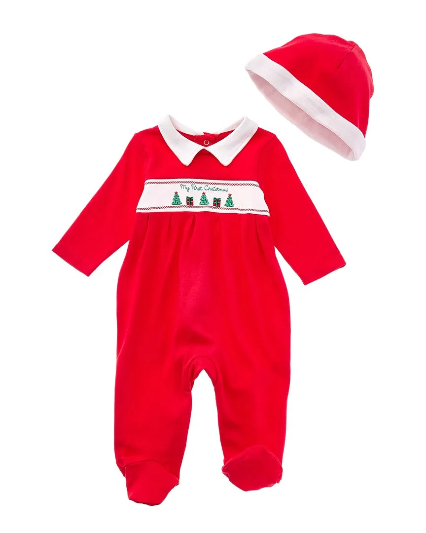 Little Trees Footie & Hat Set by Little Me