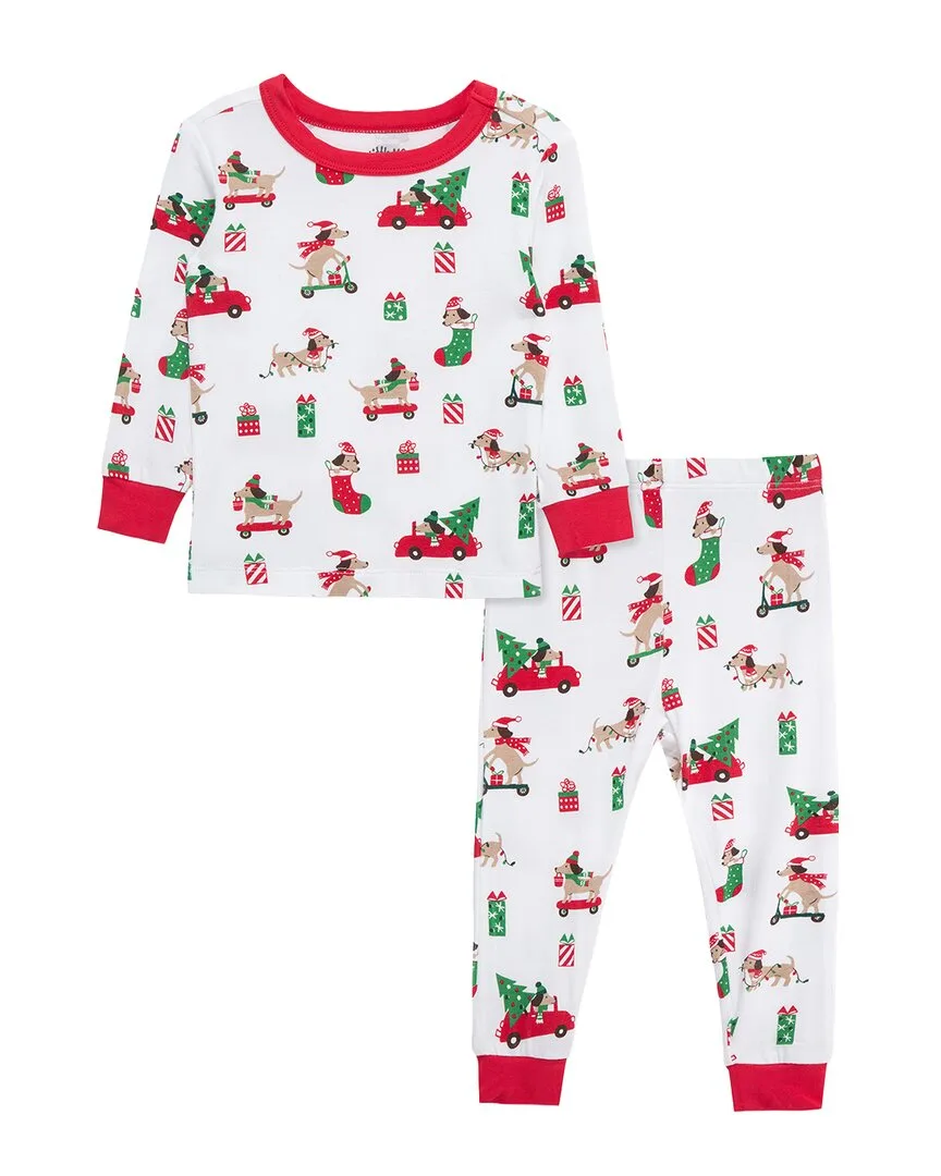 2Pc Puppy Pajama Set by Little Me