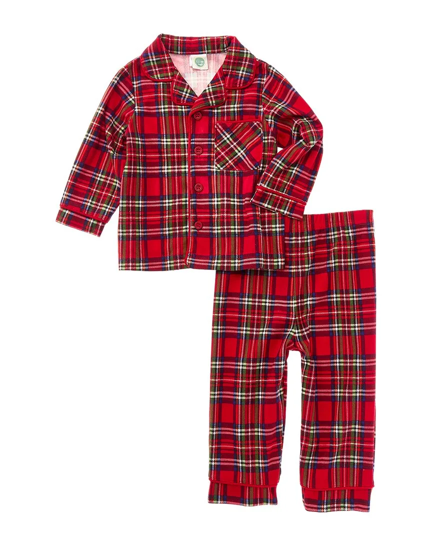 Plaid Coat Pajama Set by Little Me