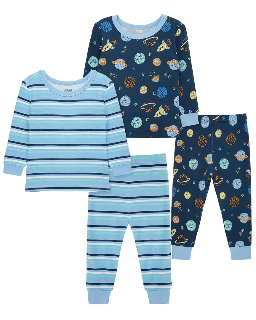4Pc Space Bamboo Pajama Set by Little Me