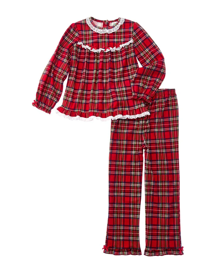 2Pc Plaid Pajama Set by Little Me